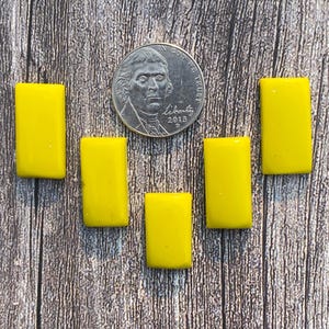 Cts 52.30 Yellow Rosarita | { PZ=602} |Cabochon | Gemstone | Cab | Polished Stone