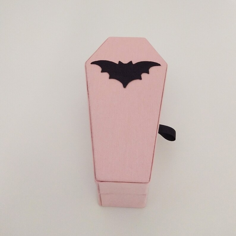 Pastel Goth Jewelry Box Coffin Ring Box Pink Coffin Box Etsy