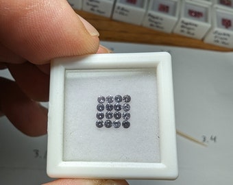 Custom spinel order for Noemie, 3 pcs 1.3mm, 3pcs 1.4mm, 3 pcs 1.8mm