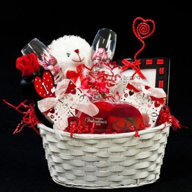 Custom Valentines's Day Baskets