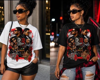 The RnB Tour 2026 Graphic T-Shirt | Concert Tee | Vintage Hip Hop Rap Shirt | Usher Inspired Fan Shirt | Chris Brown