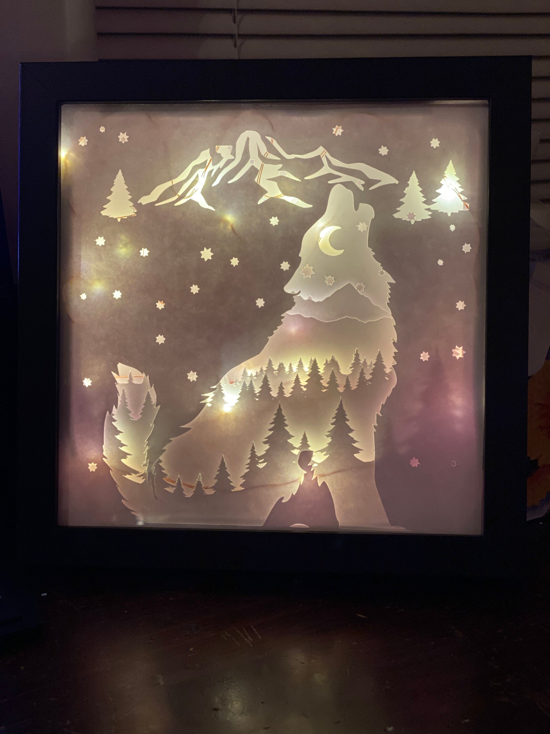 Download 3d Svg Shadowbox Resizable Square Design Easy To Cut Digital Etsy