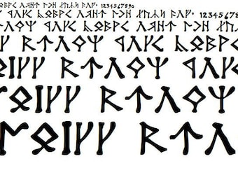 Ancient Runes Font Wiccan Font Spirtual Font Psychic Font Psychic Medium Font Witches procreate canva cricut
