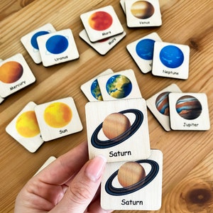 Juego de memoria espacial, juego de memoria de madera Montessori, jardín de infantes en casa, actividad para niños pequeños en edad preescolar, juguetes educativos, tarjetas a juego