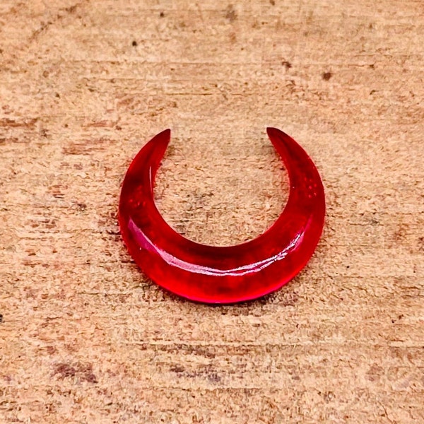 Red Topaz stone Septum Tusk, Tribal Septum, Septum pincher jewelry, Handmade Size:14g (2mm)to 00g & Customise for yourself.