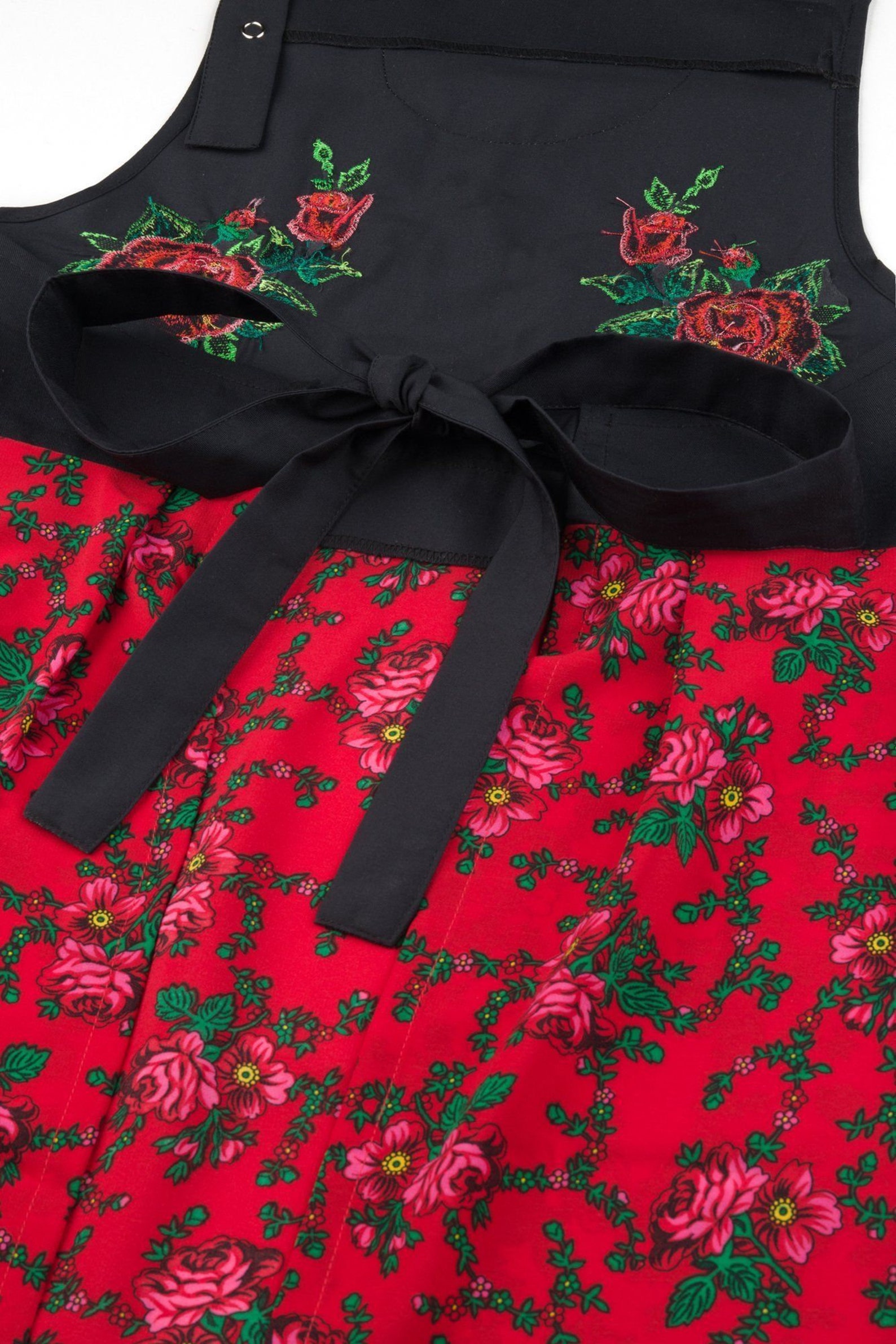 Kitchen apron embroidery traditional polish polish folk Etsy