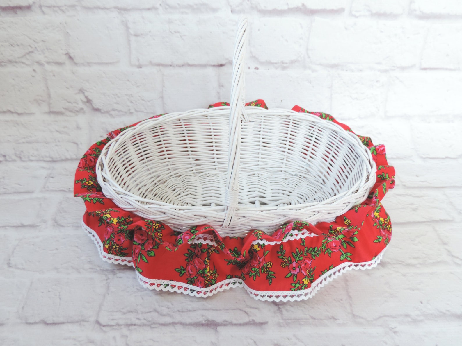 Polish Folk Wicker Basket Easter Basket Highlander Pattern Etsy UK