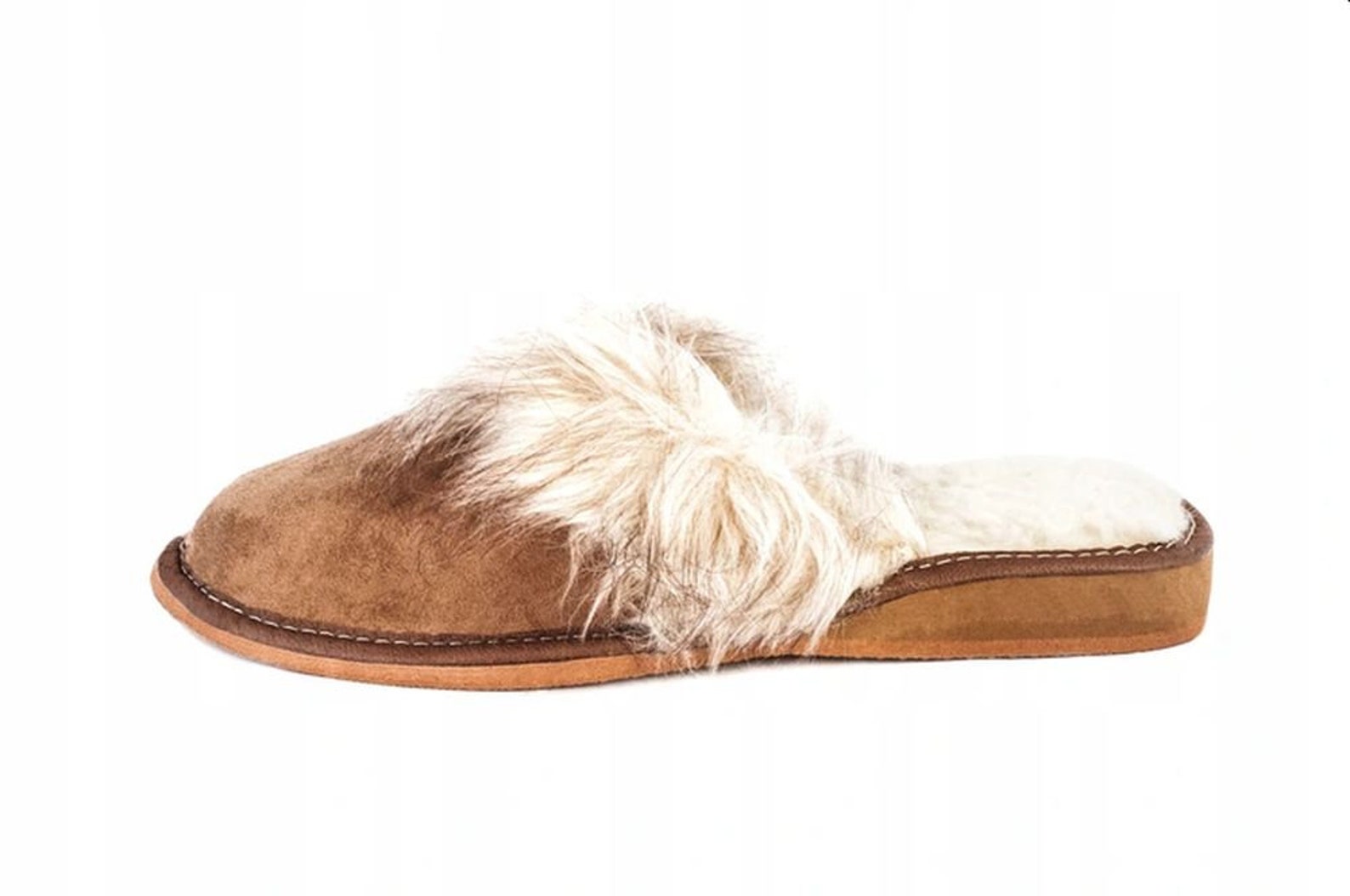 polish wool slippers