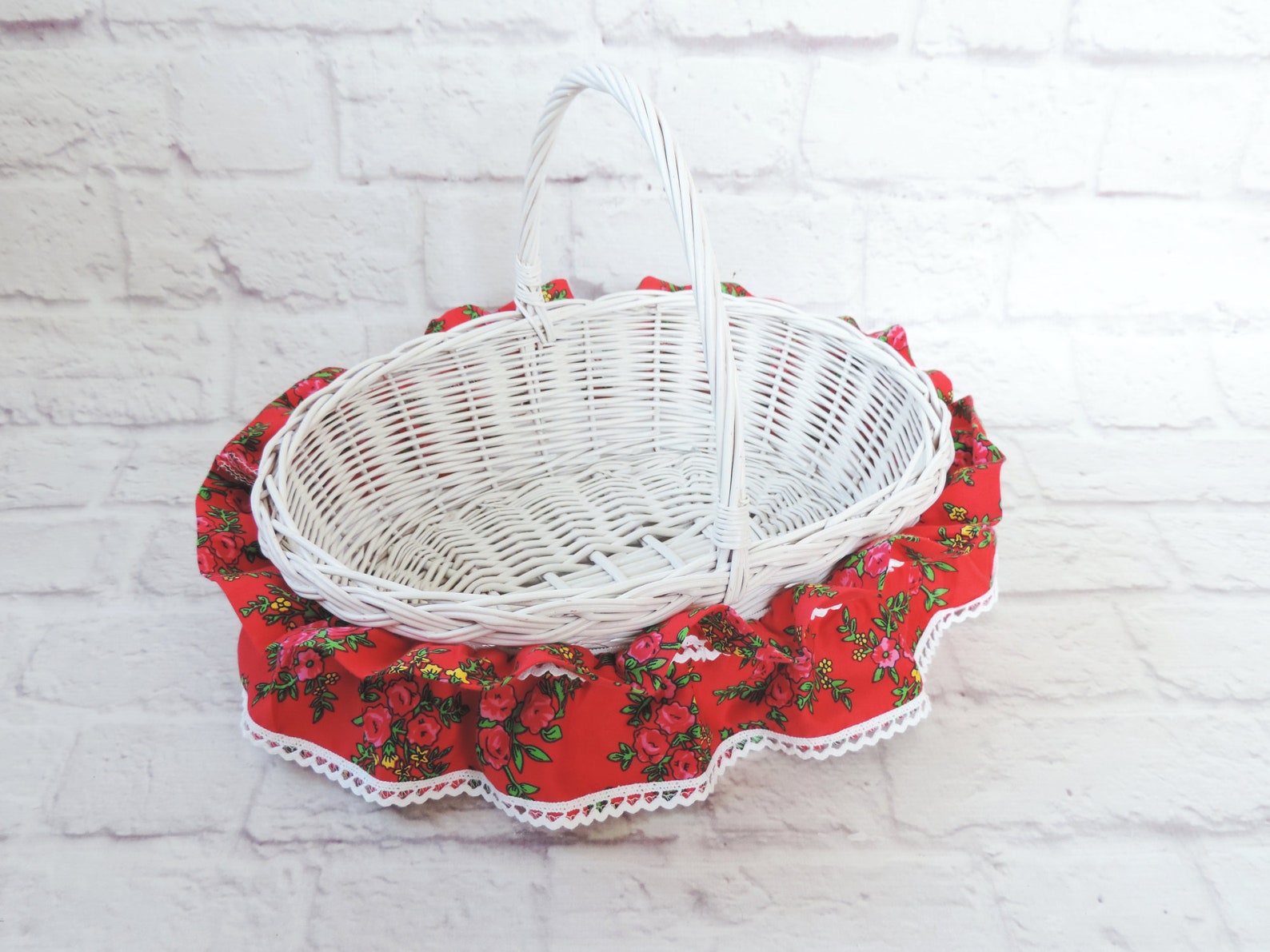 Polish Folk Wicker Basket Easter Basket Highlander Pattern Etsy UK