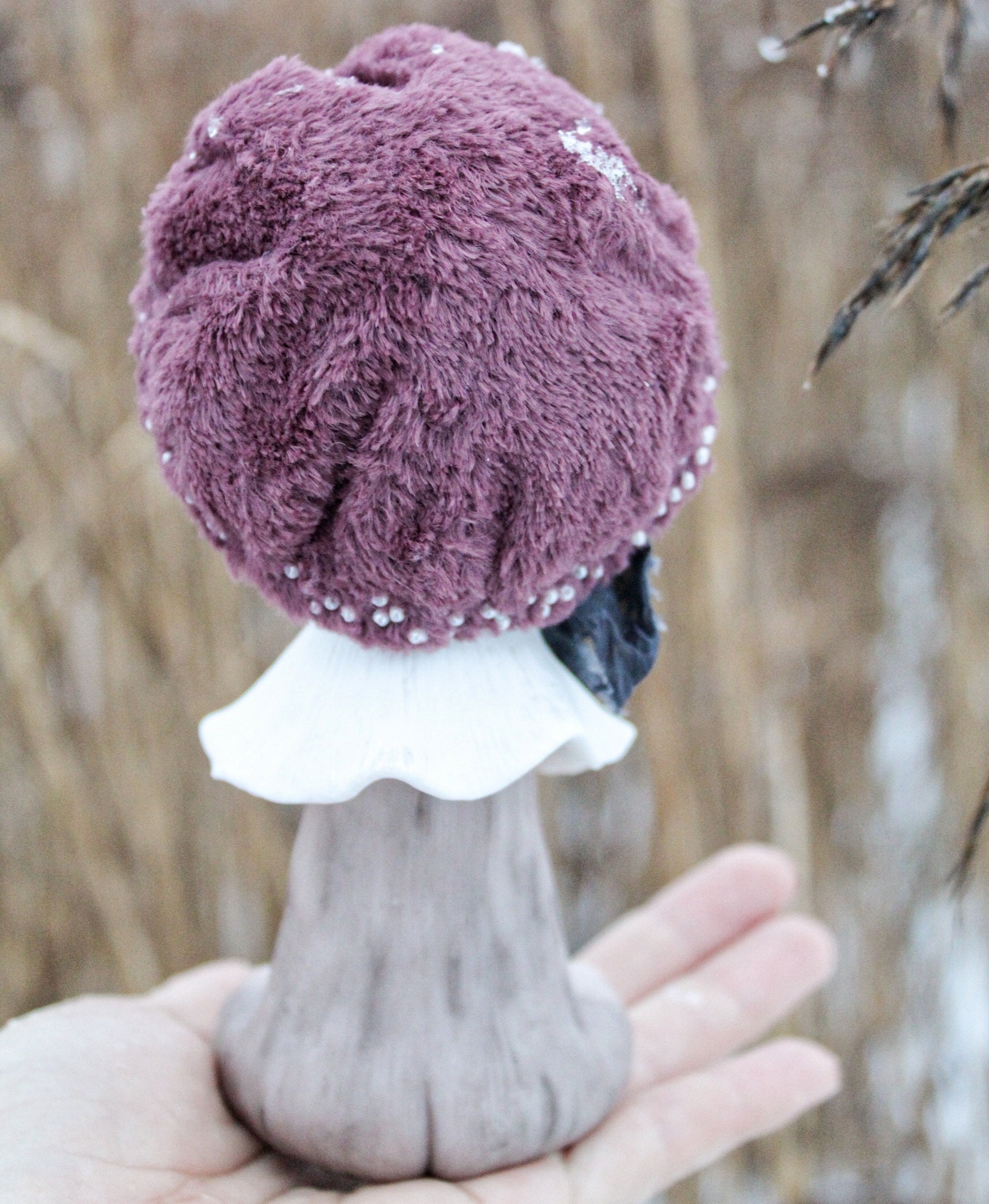 Mushroom doll OOAK doll Art doll Artist doll Fantasy toy Etsy