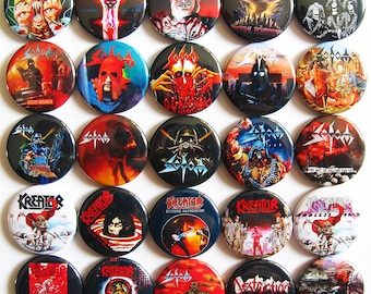 SODOM VERNIETIGING Duitse Thrash Metal Pin Button Badges Pinback Pins Lot van 25