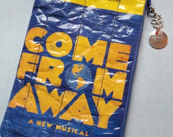 Come From Away on Broadway Re-purposed Playbill Pouch