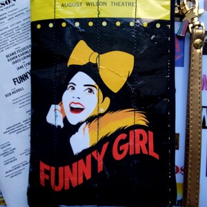 Funny Girl The Musical Re-purpose Broadway Playbill wristlet