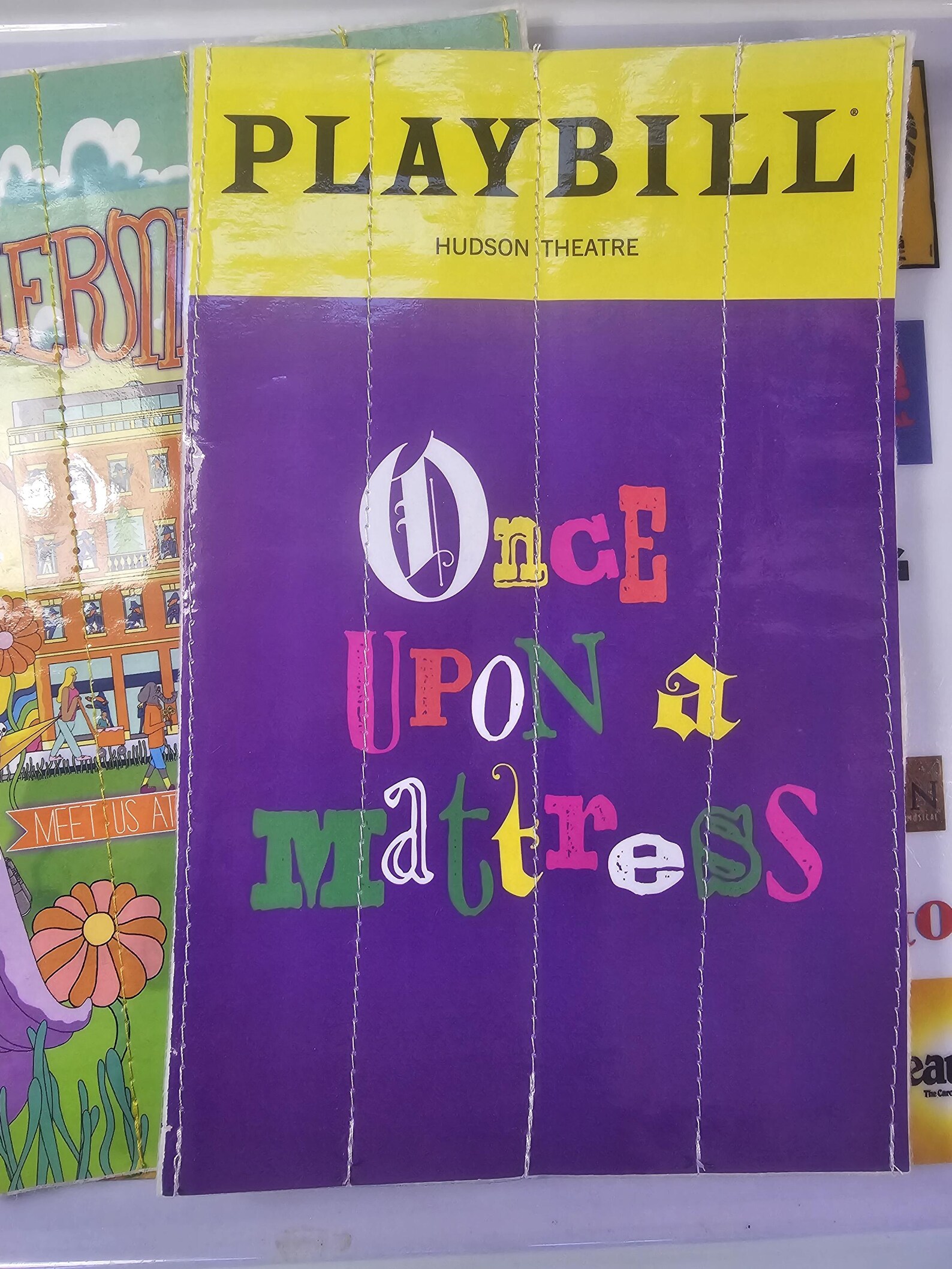 Once Playbill Broadway Musical Once Upon a Mattress Playbill Wristlet - Etsy