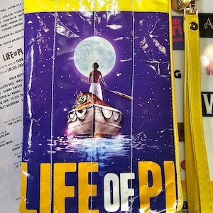 Life of PI Repurposed Playbill Wristlet