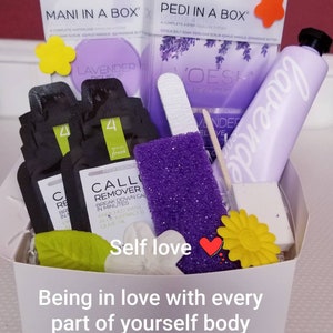 Self Love Mani and Pedi Gift box