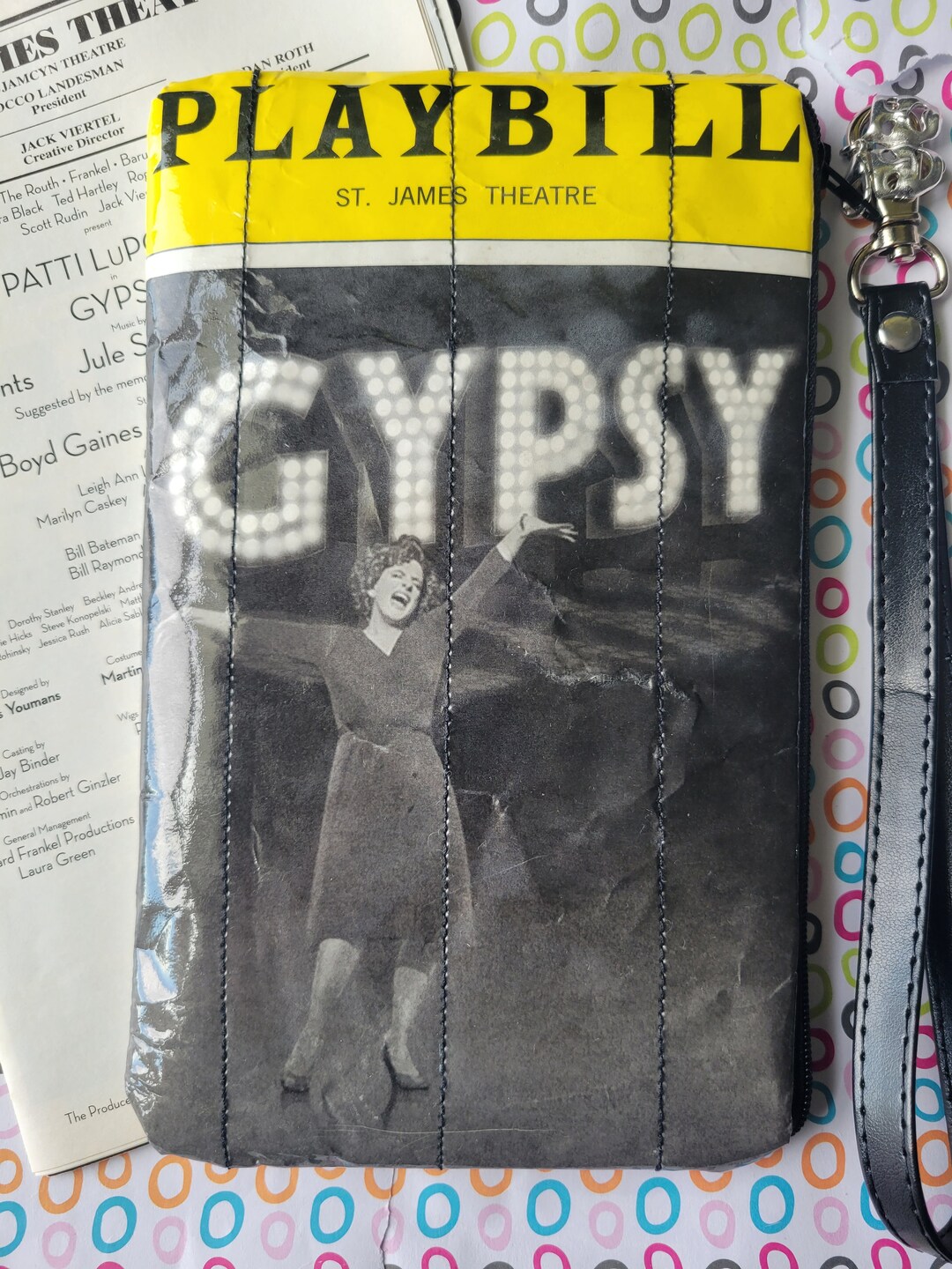 Gypsy With Patti Lupone on Broadway Repurposed Playbill Wristlet - Etsy ...