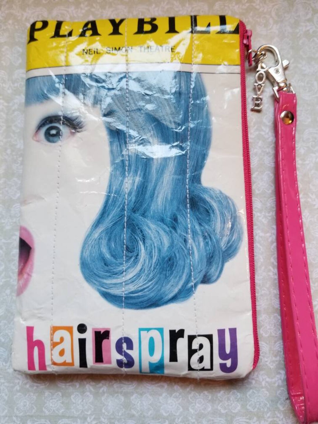 Hairspray the Musical on Broadway Repurposed Playbill Wristlet Etsy UK