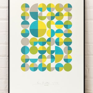 Time — 3 layer limited edition hand-pulled silkscreen print