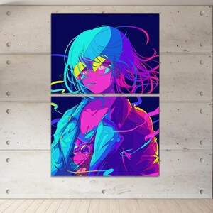 Anime Canvas Wall Art, Anime Girl Poster , Children Room Decor ...