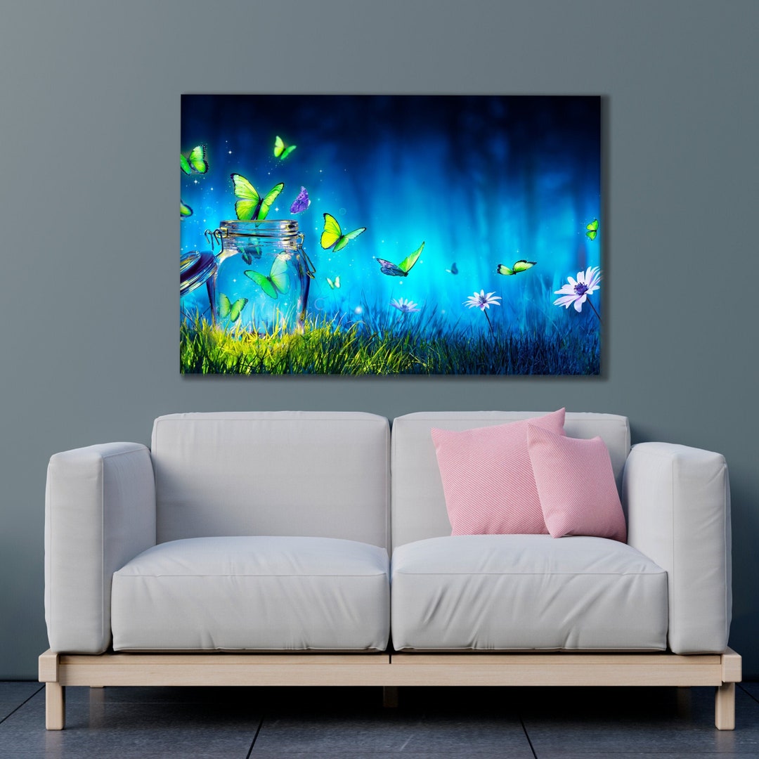 Abstract Wall Art Abstract Butterfly Wall Art Butterfly Etsy