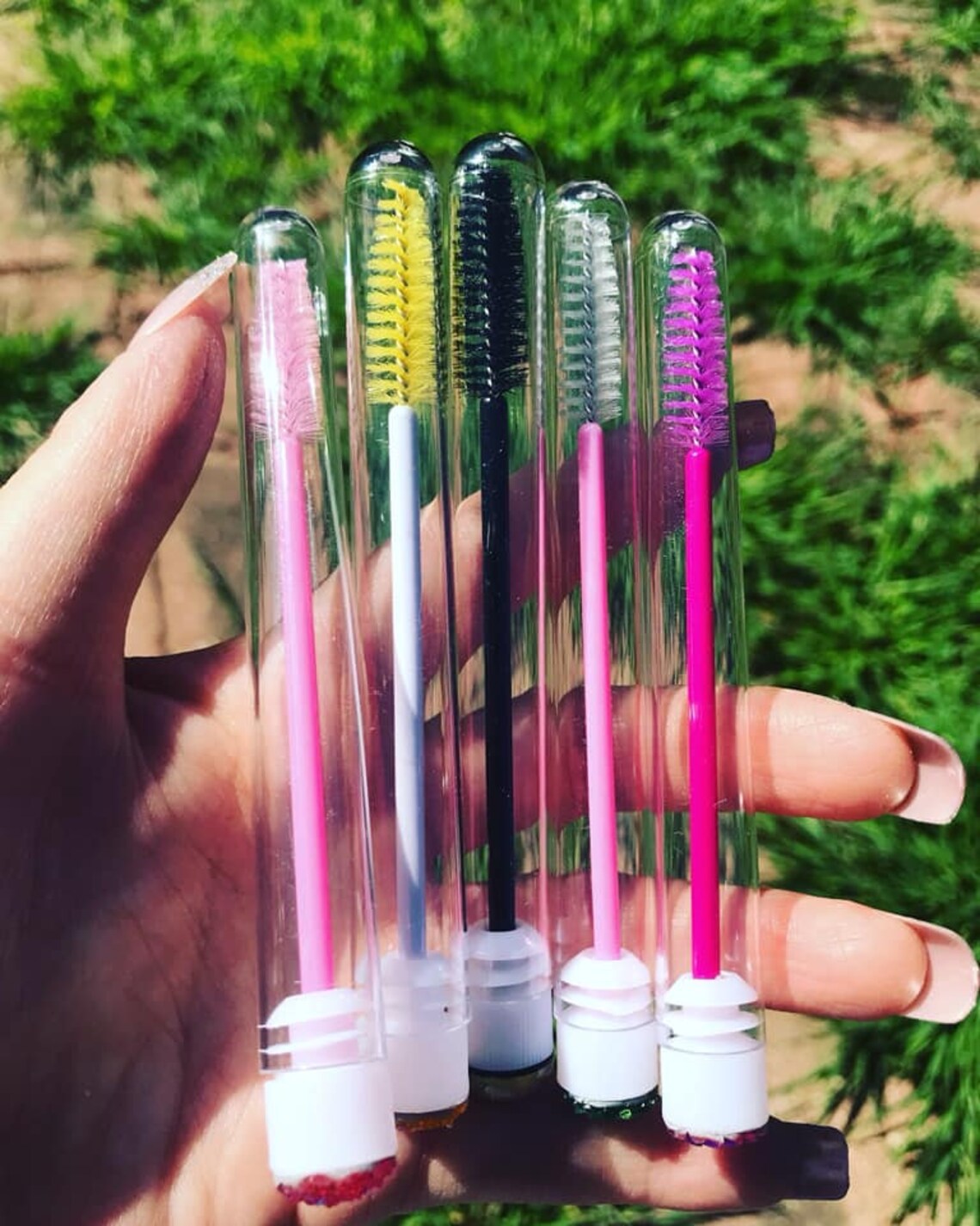 Mascara Eyelash Spoolies Brushes Lash Tube Lash Applicator Etsy