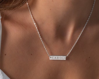 Custom Name Necklace | Gold Custom Name Necklace | Custom Name Jewelry | Personalised Jewelry | Personalised Silver Necklace | Custom Gift