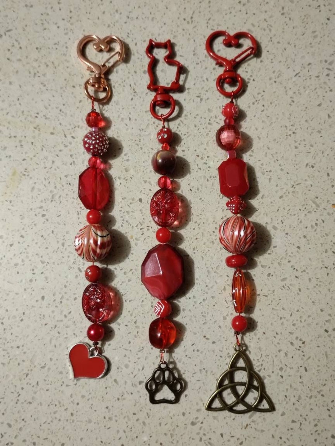 Red Scissor Fob, Scissor Keeper, Bling for Your Embroidery Scissors. Etsy