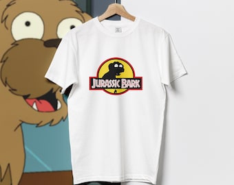 Futurama Jurassic Bark T-Shirt - Emotional Tribute to Seymour the Dog