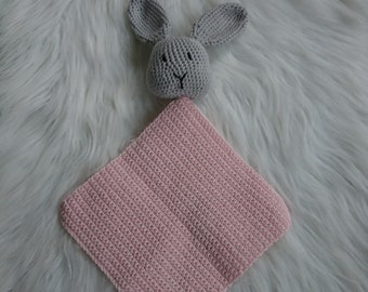 MODELLO ALL'UNCINETTO: Coniglietto il coniglio, PDF NL Schema all'uncinetto, Panno per coccole, Panno per coccole, Panno per tuttel, Peluche per bambini, Coniglio, Modello