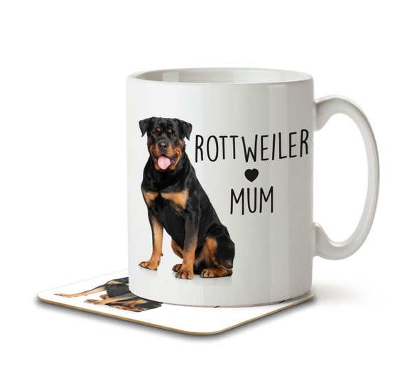 Rottweiler Mum - Mug And Coaster