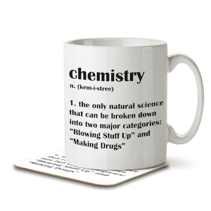 Chemistry Funny Definition - Mug And Coaster