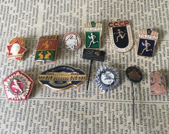 20 PIECE Mix of Original Soviet Union small PINS Lenin Made in USSR Ukraine 20 PIECE Mix of Original Soviet Union small PINS Lenin Made in USSR Ukraine