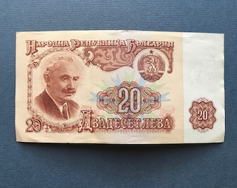 Bulgarien 20 Lewa 1974/ Bulgarien Papiergeld