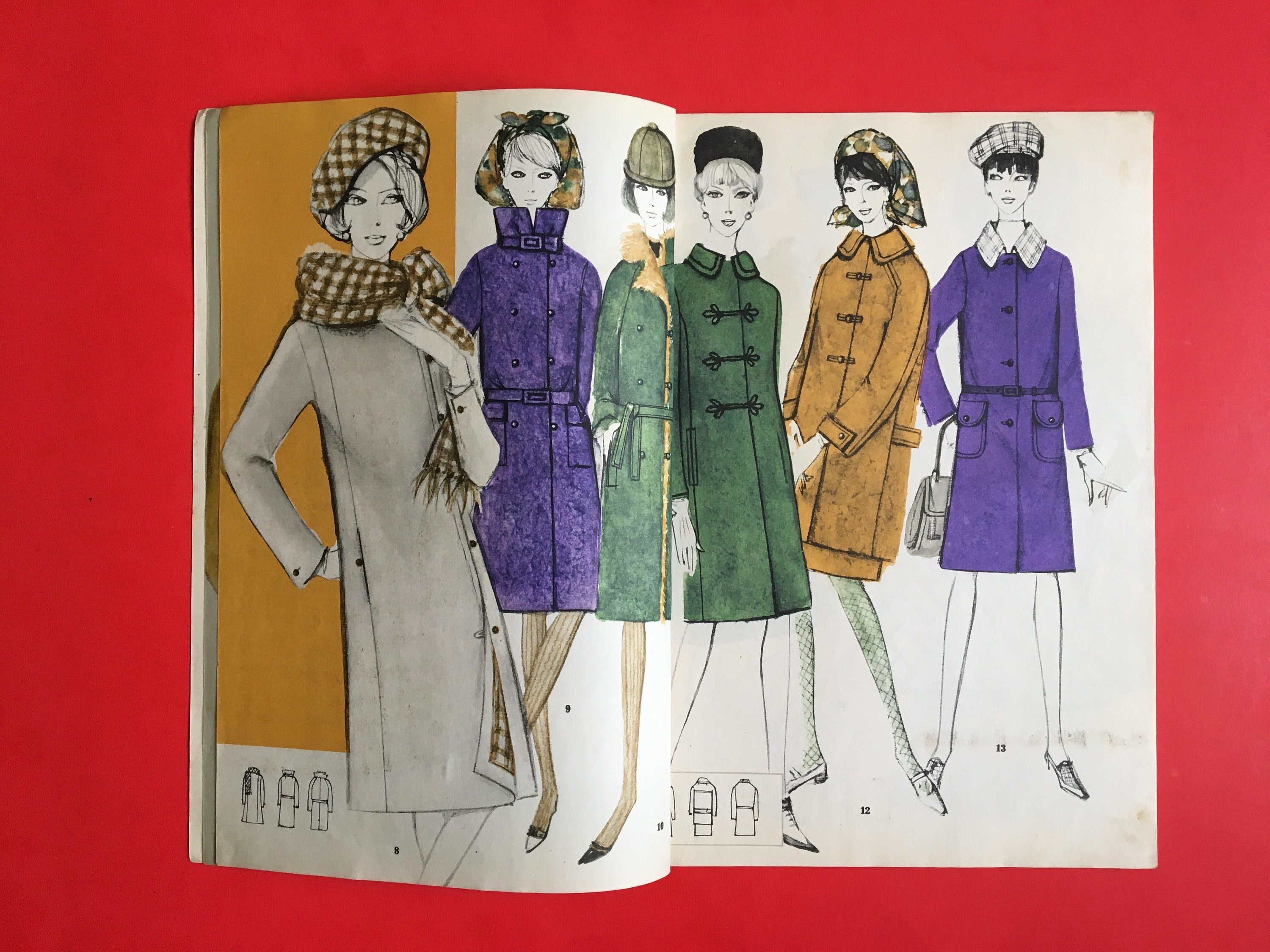 Vintage Fashion Magazine 1965/ Vintage Fashion - Etsy