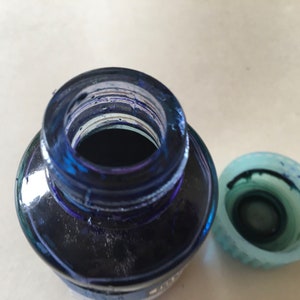 Vintage ink blue zdjęcie 4