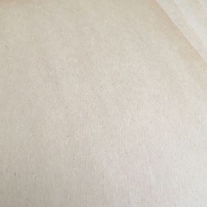 May include: A close-up of a textured, off-white paper surface.