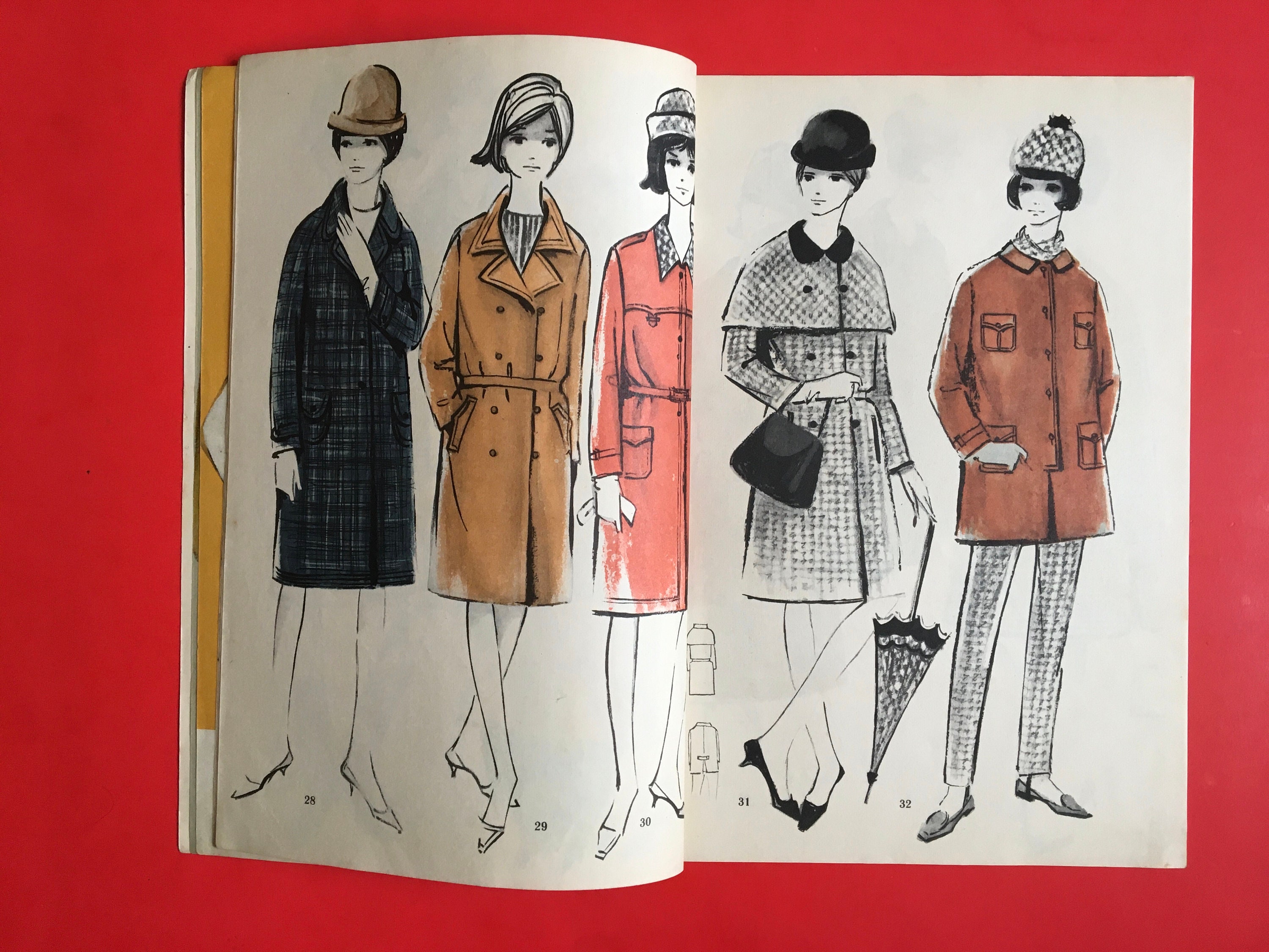 Vintage Fashion Magazine 1965/ Vintage Fashion - Etsy