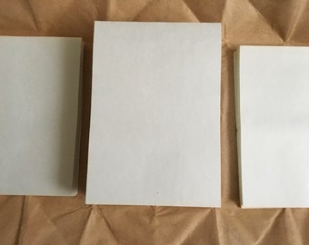 20 stuks oud papier (1990), vintage papier, oud briefpapier, blanco papier voor, tekening, papier voor kunstenaar en creativiteit A4-formaat