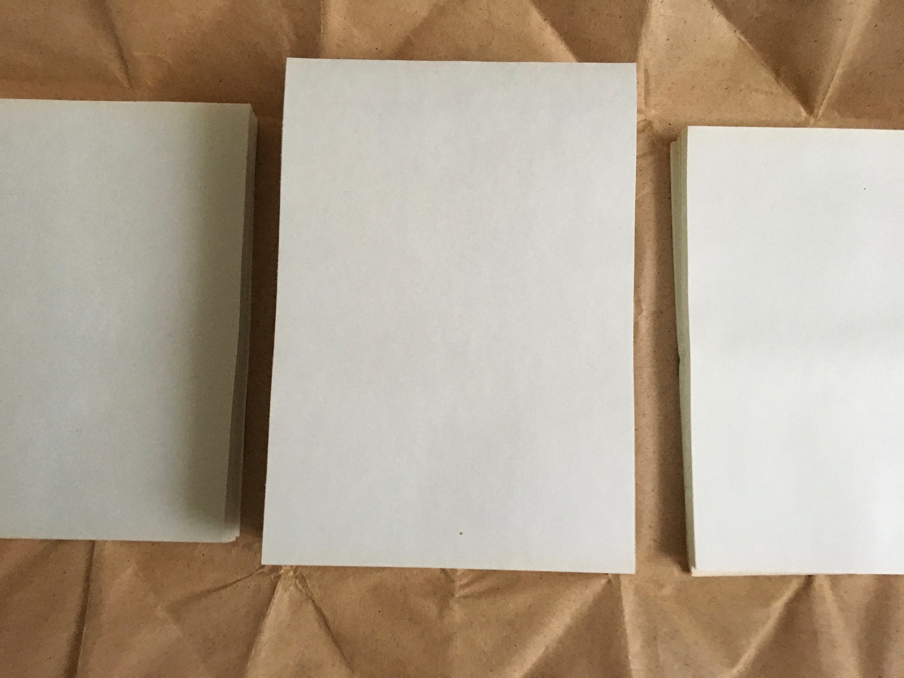 20 Pcs Old Paper(1990), Vintage Paper, Old Letter Paper, Blank