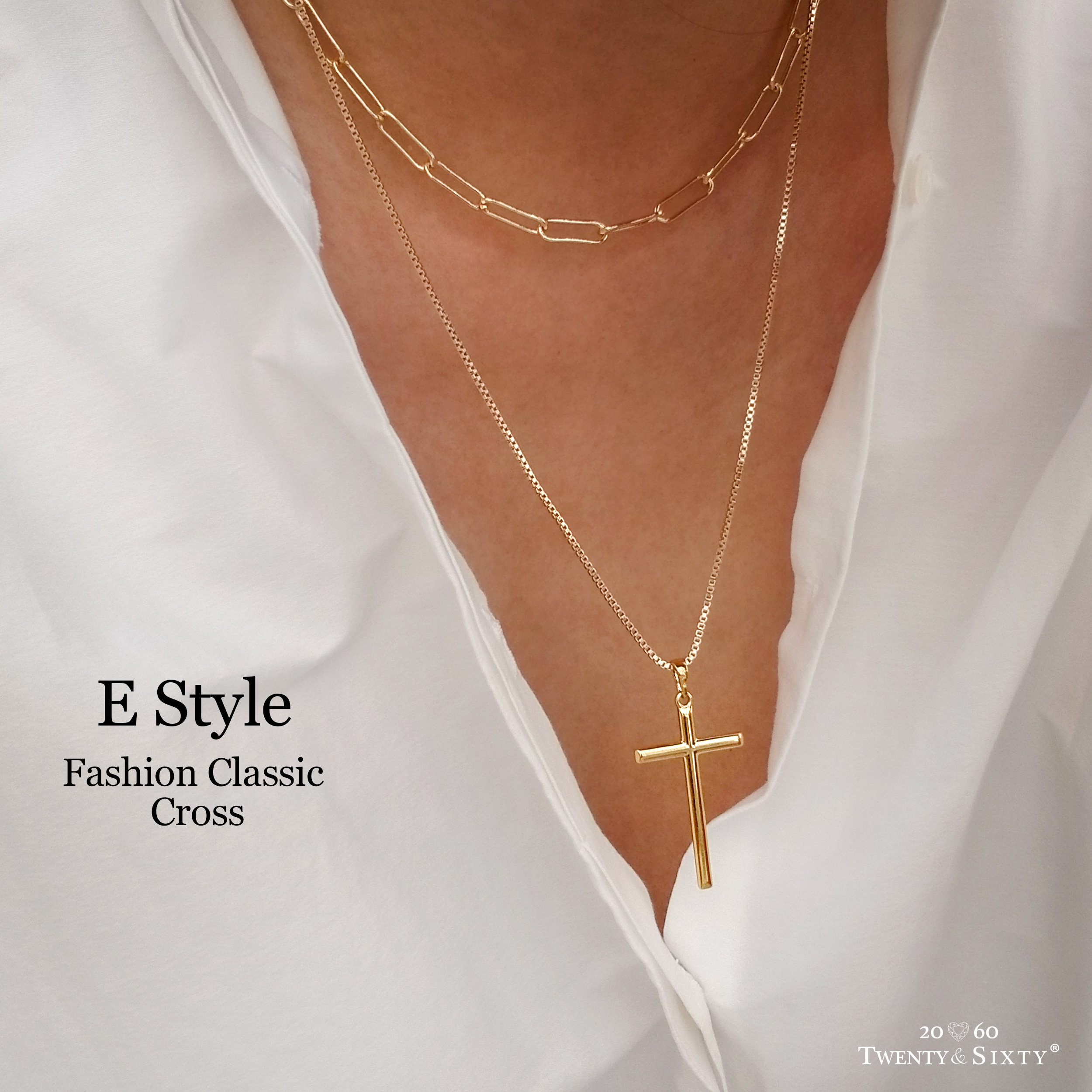 Gold Cross Necklace, Personalized Initial, Hand Stamp Disc, Religious Pendant, Gold Filled Cross Necklace, Birthday Gift, Christmas Gift