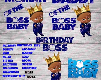 Download Boss Baby Boy Etsy