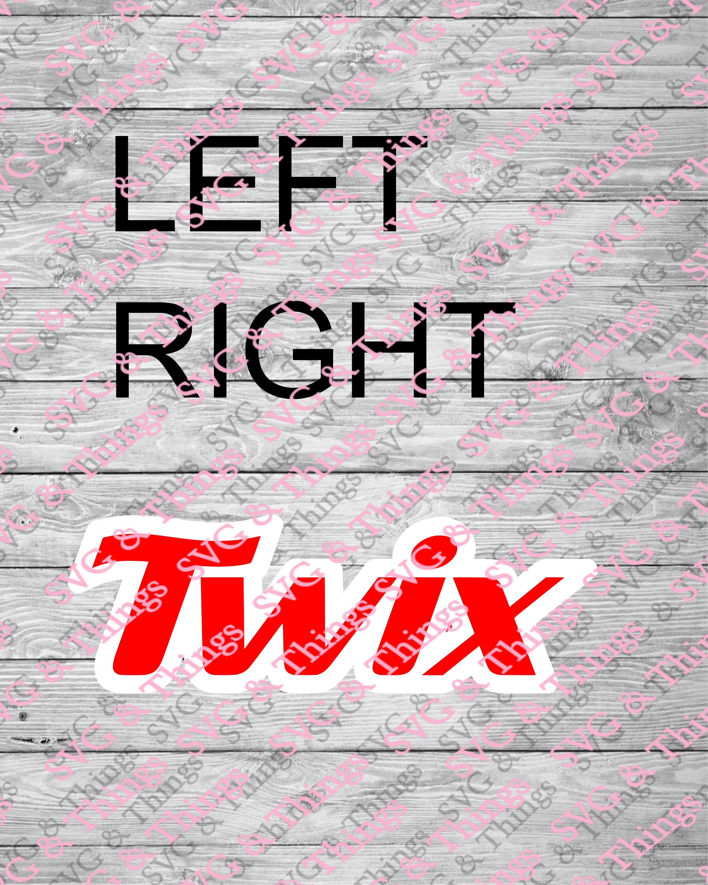 left and right twix shirts