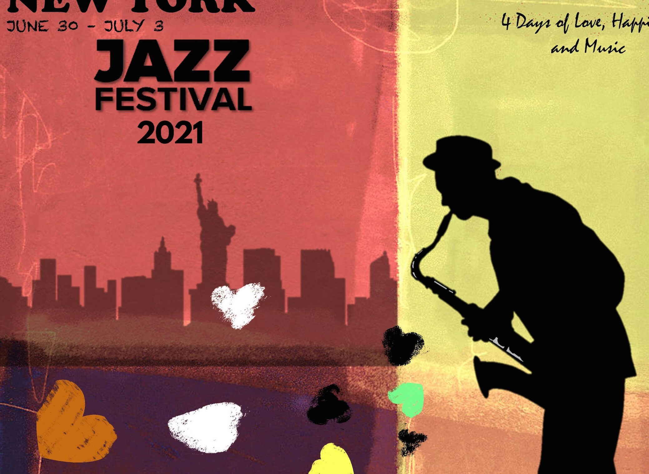 New York Jazz Festival Banksy Music Urban Pop Art Funky Etsy