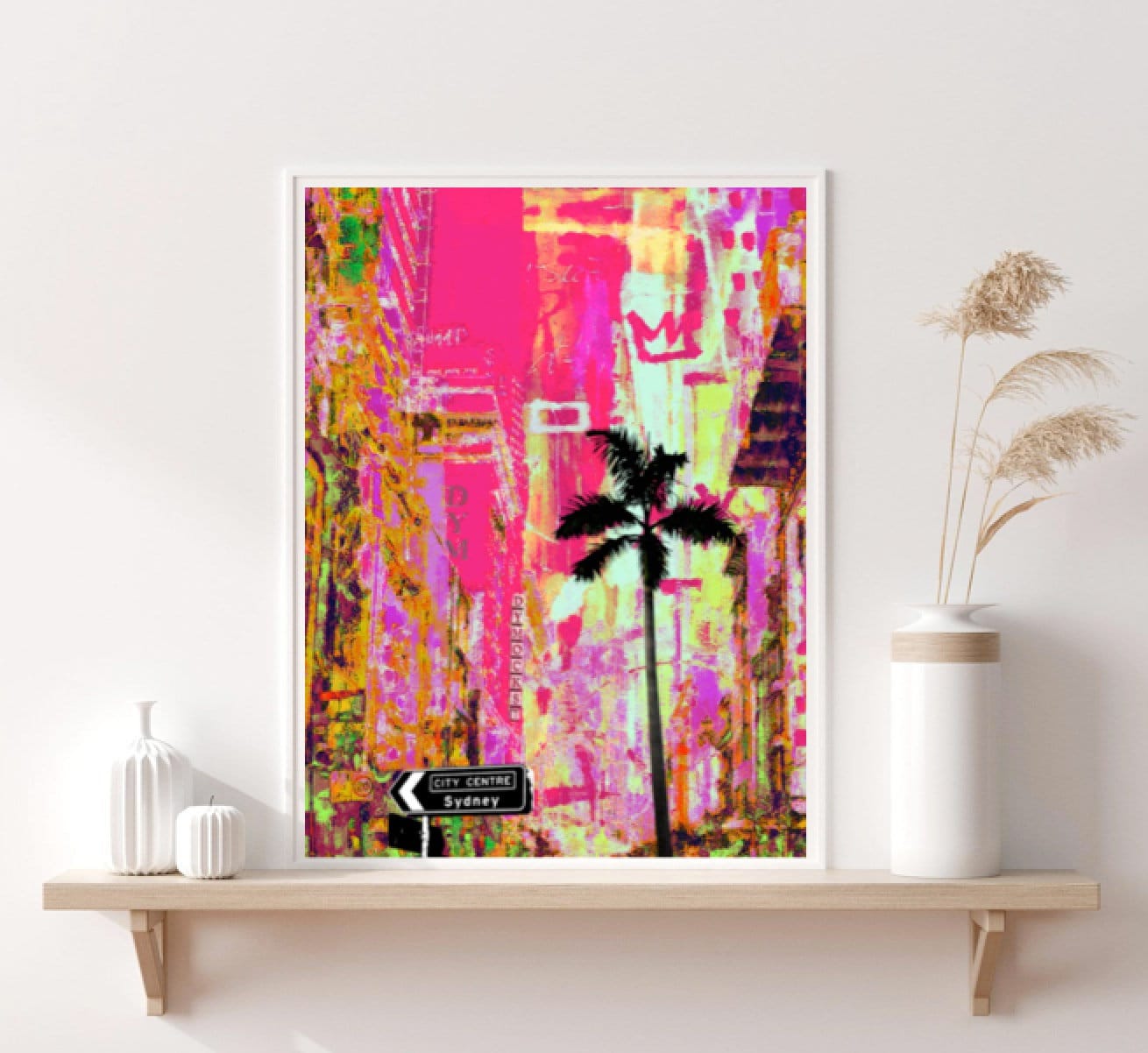 Sydney Urban Pop Art Shabby Streets Wall Decor Print Etsy