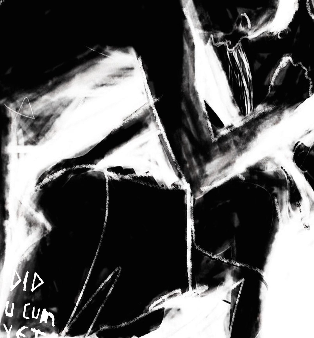 Nude Art, Couple Sex, Anal, Cum Yet? Penis, Black White, Modern Abstract, Erotik, Porn, Wall Art, Home Decor, Printable Download