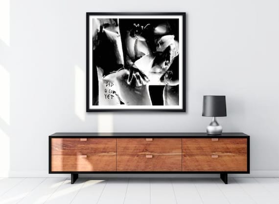 Nude Art Interracial Threesome Porn Black White Girls - Etsy UK