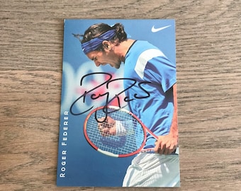 ロジャー・フェデラー直筆サイン入り全米オープンテニスボール