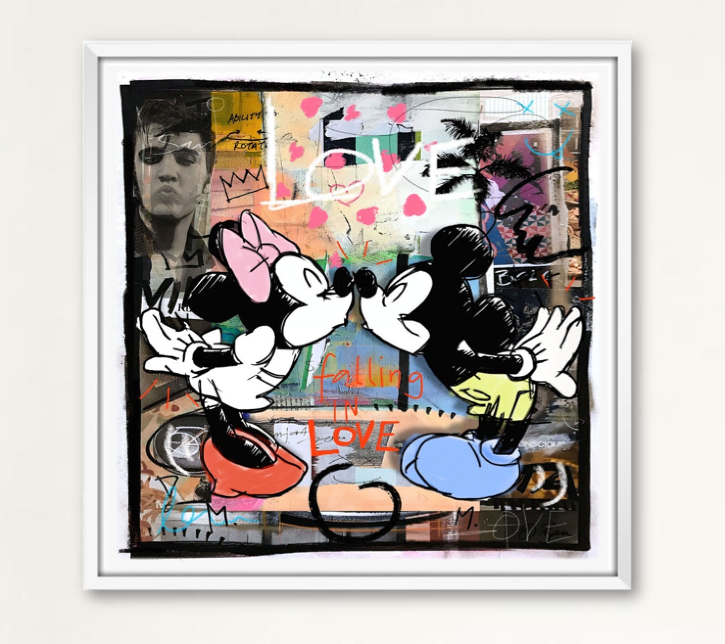 Buy wholesale Canvas Pop Art Minnie Mouse Pictures Wall Art - Portrait  Format - 80 x 60 cm