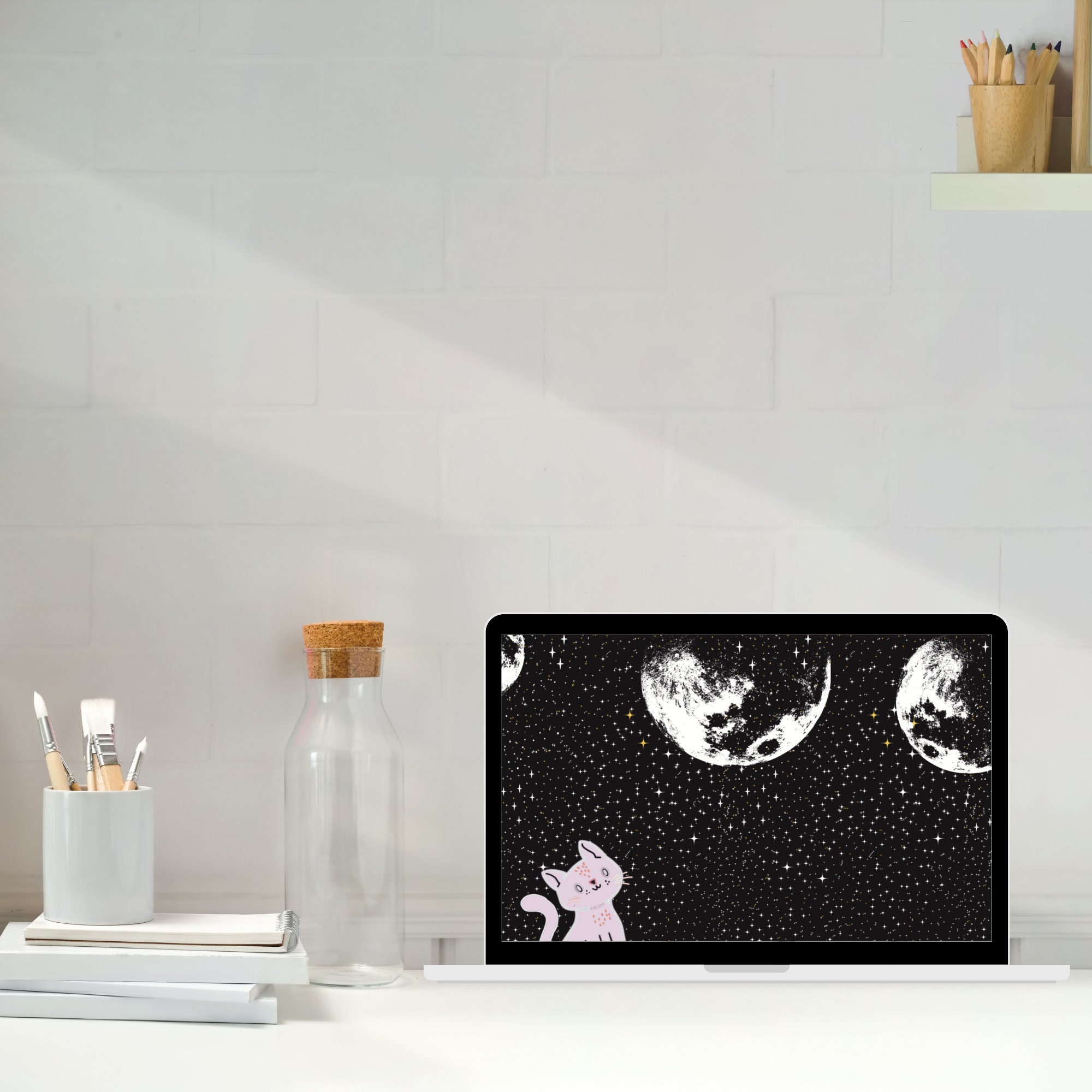 Cat In Space Kawaii Wallpaper Desktop Wallpaper Laptop Etsy Cat In Space Kawaii Wallpaper Desktop Wallpaper Laptop Etsy